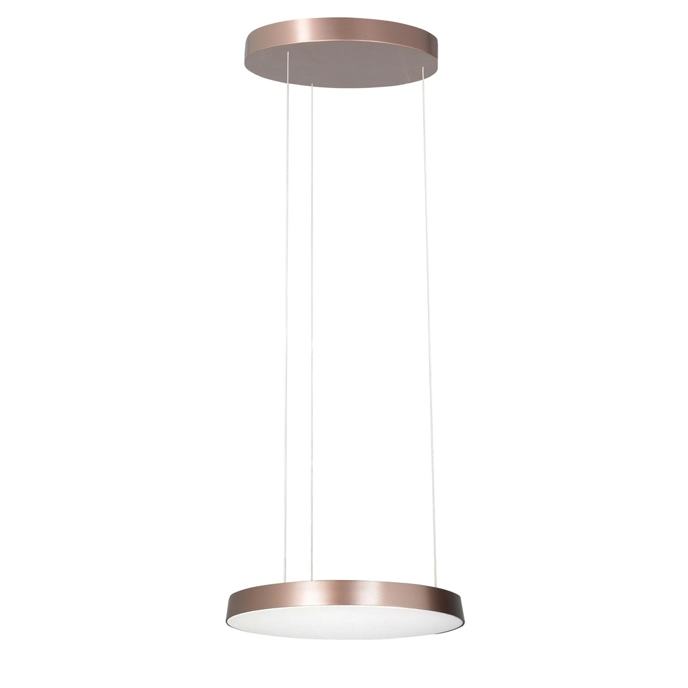 Moderne Pendellampe Aura Ø 36 cm schokoladenbraun