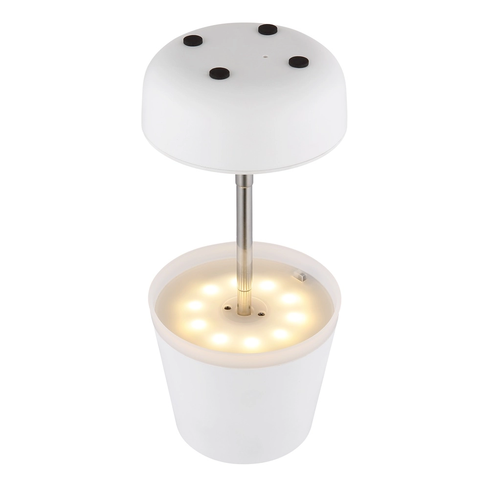 Solartischlampe Felina Weiß Globo 9007371510504