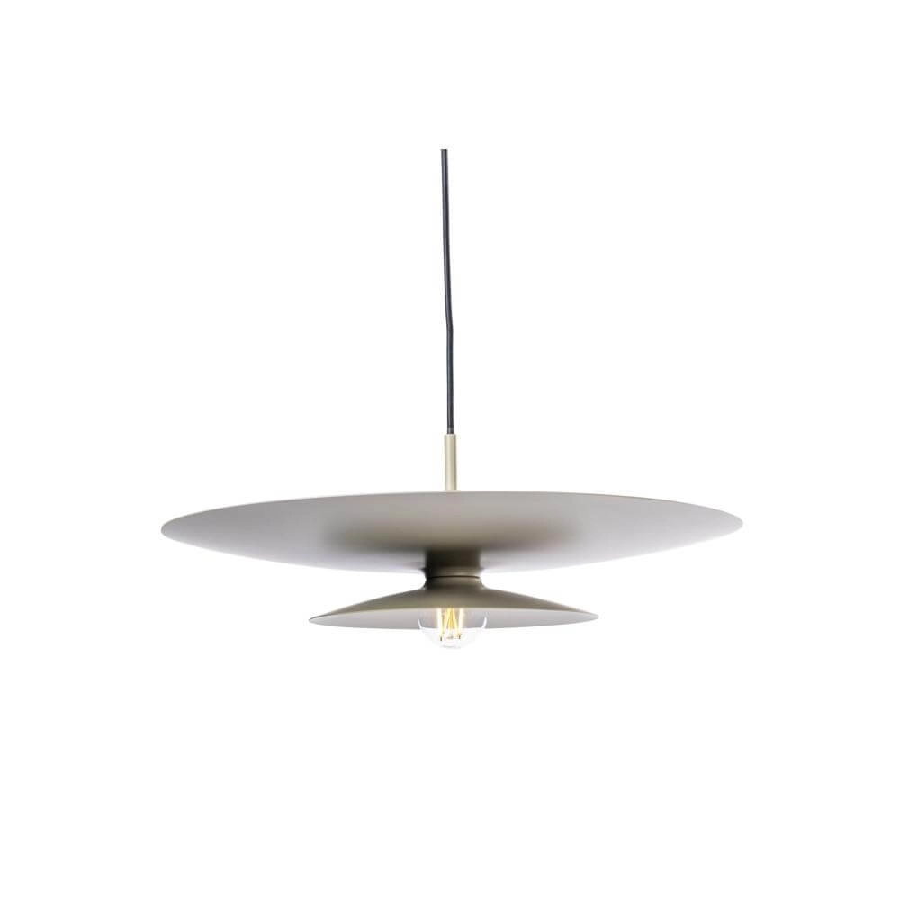 Pendelleuchte Linares Regenschirm khaki Ø 50cm Artdelight 8720701101685