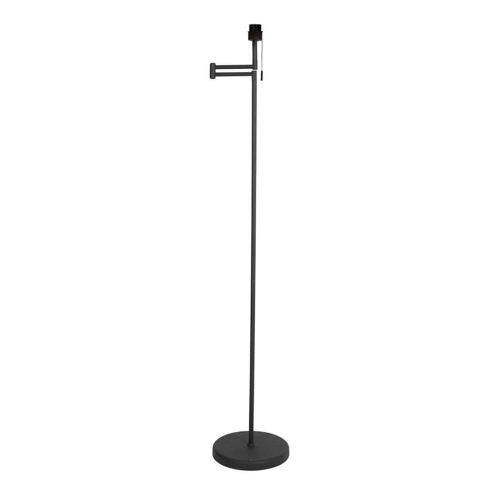 Stehlampe Bella schwarz mit goldener Kapuze Steinhauer 8712746174618