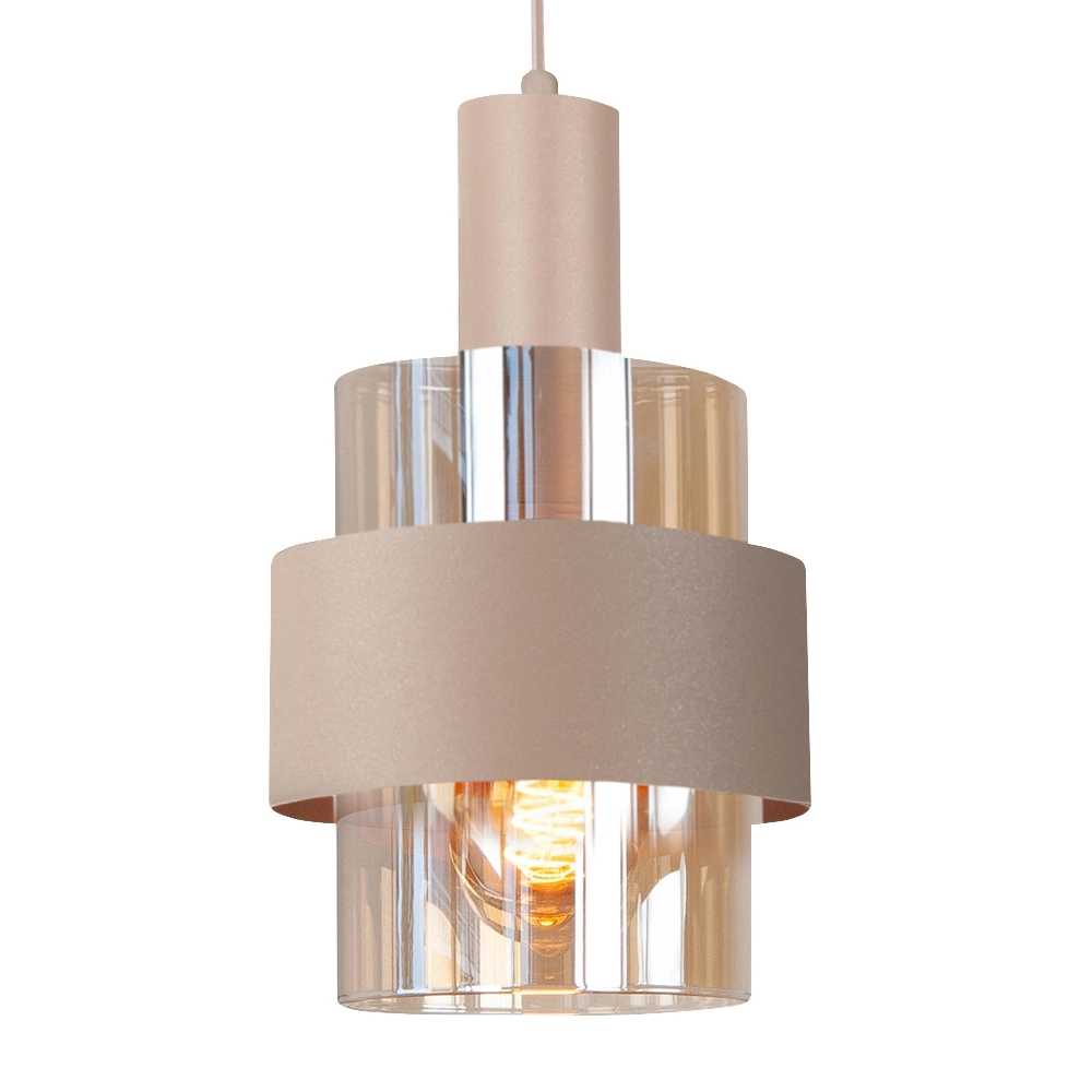 Esstisch-Pendellampe Marrone 5L – Sand Highlight 8718379052095