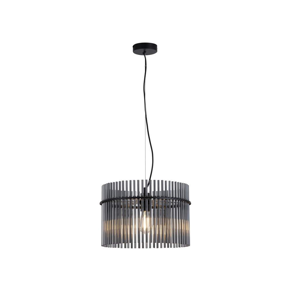 Pendelleuchte Swizzle Ø 40cm schwarz
