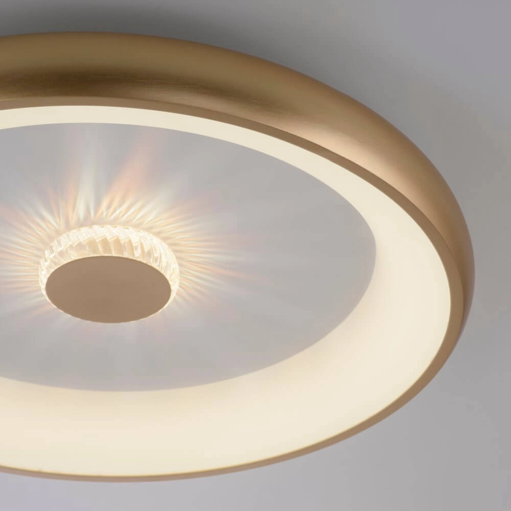 Runde Deckenleuchte Vertigo Messing Ø 61,5cm Just Light 4043689995096