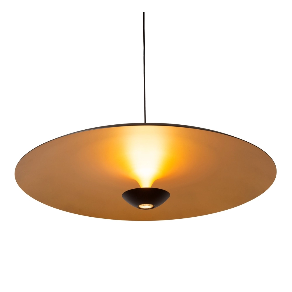 Design-Pendellampe Kenneth schwarz Ø 80 cm Premium by Lucide 5411212410450