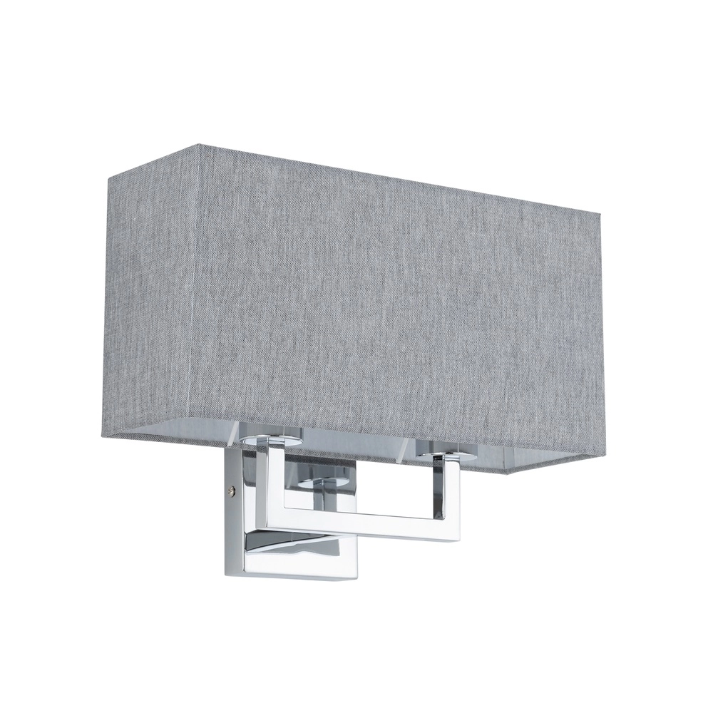 Wandlampe Hotel Mood 35,5 cm grau