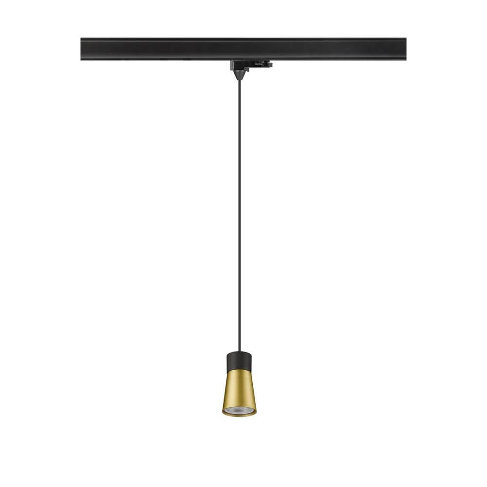 Shuttle für die Schiene Puri 2.0 Cone Schwarz-Gold 3-phasig SLV 4024163294478