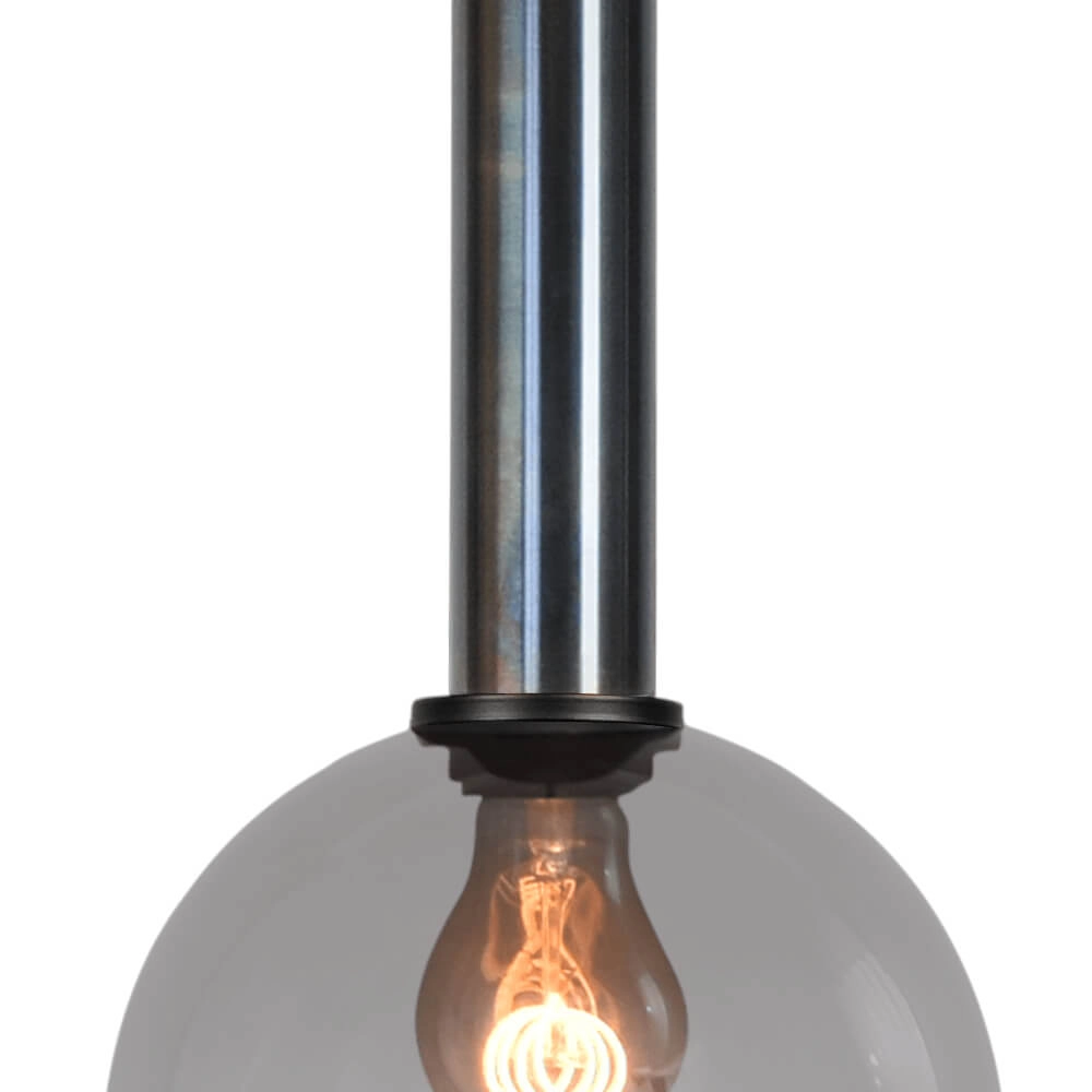 Hängelampe Ø 20cm Bella 2 Gesprenkeltes Öl mit Rauchglas Masterlight 8718121334202