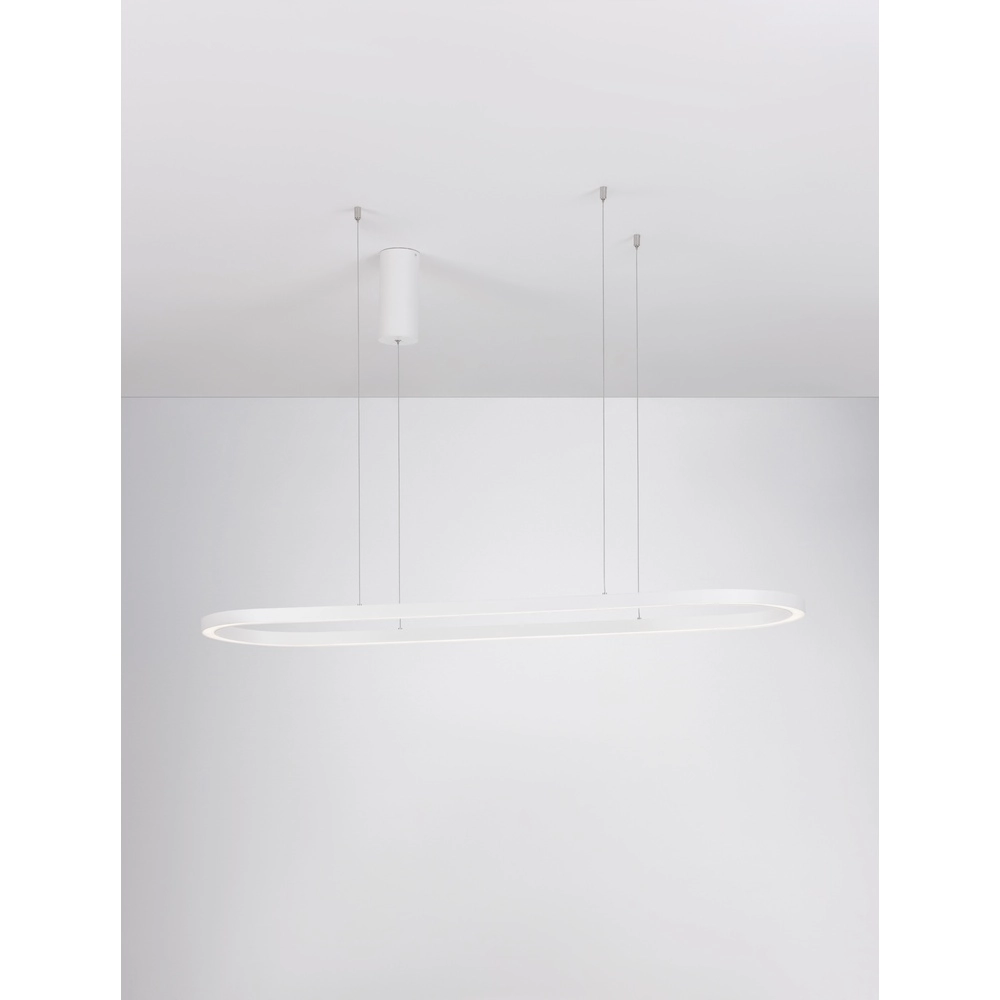 Ovale Pendelleuchte Cuppe weiß Lyora 5212017438508