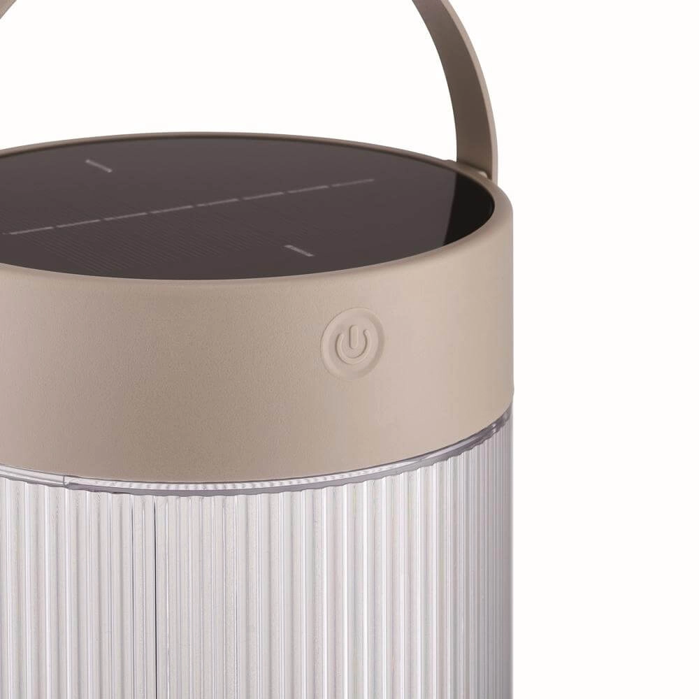 Tischlampe Coupar Sandbraun Solar Nordlux 5704924023453
