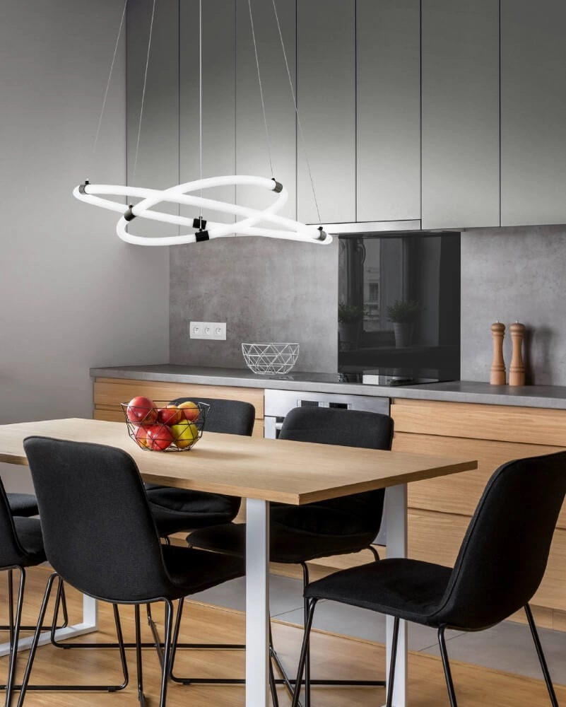 Design-Hängelampe Banderillas weiß mit schwarz Stars of Light 9002759398392