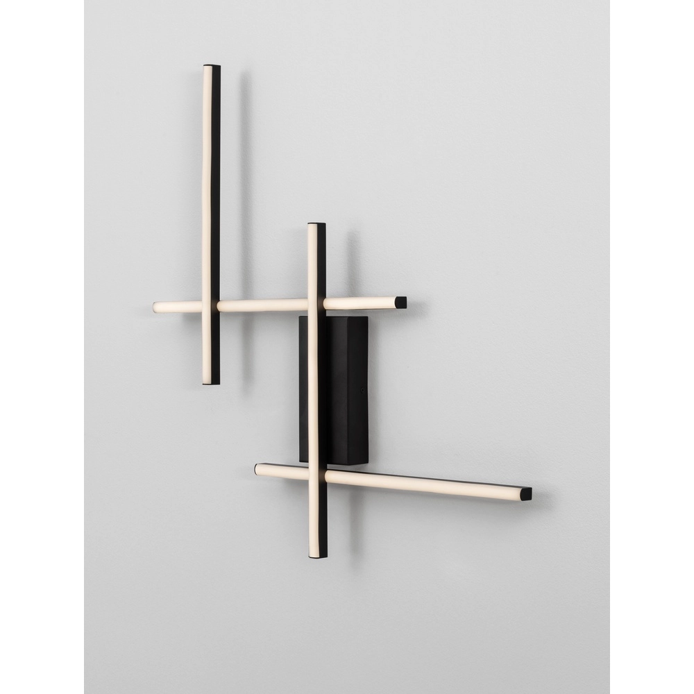 Wandleuchte Apecho schwarz Lyora 5212017468598