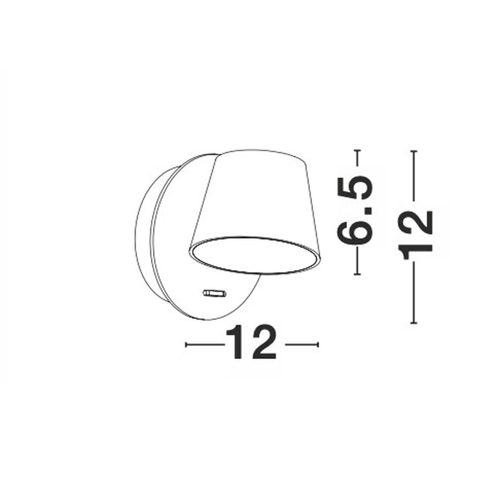 Wandleuchte Amadeo Design Weiß Lyora 5212017410917