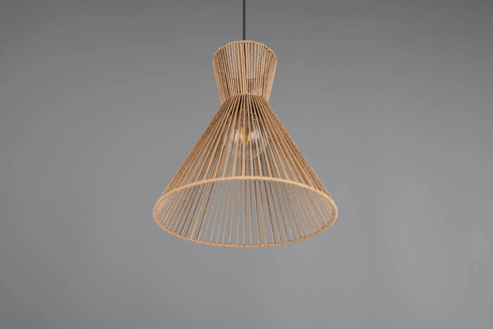 Japandi Pendelleuchte Rosalie Ø 35cm Trio 4017807637649