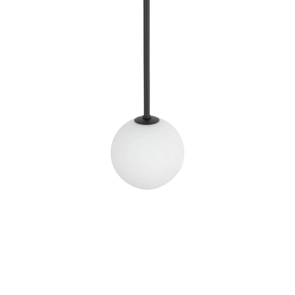 Deckenleuchte aus Glas Kier M schwarz - 96cm Lyora 5903139103077