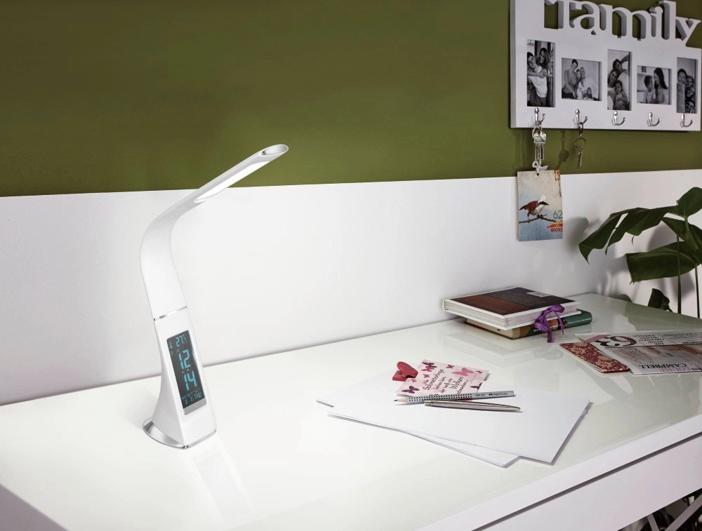 Schreibtischlampe Cognoli weiß Eglo 9002759979157