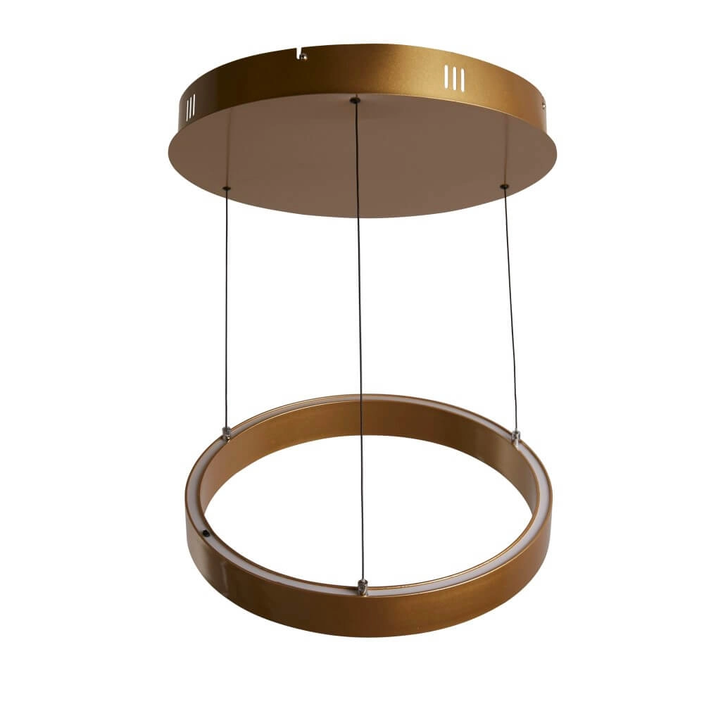 Goldene Hängelampe Layla rund Ø 44cm Searchlight 5053423255729