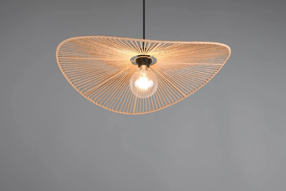 Japandi Pendelleuchte Laurine Ø 58cm Trio 4017807637625