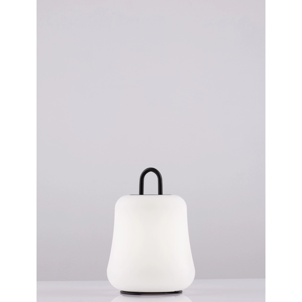 Tischlampe Jigra Wiederaufladbares Anthrazit mit Weiß Lyora 5212017434883