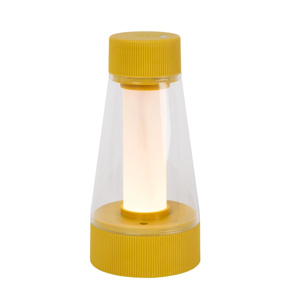 Wiederaufladbare Tischlampe Lorali Ockergelb