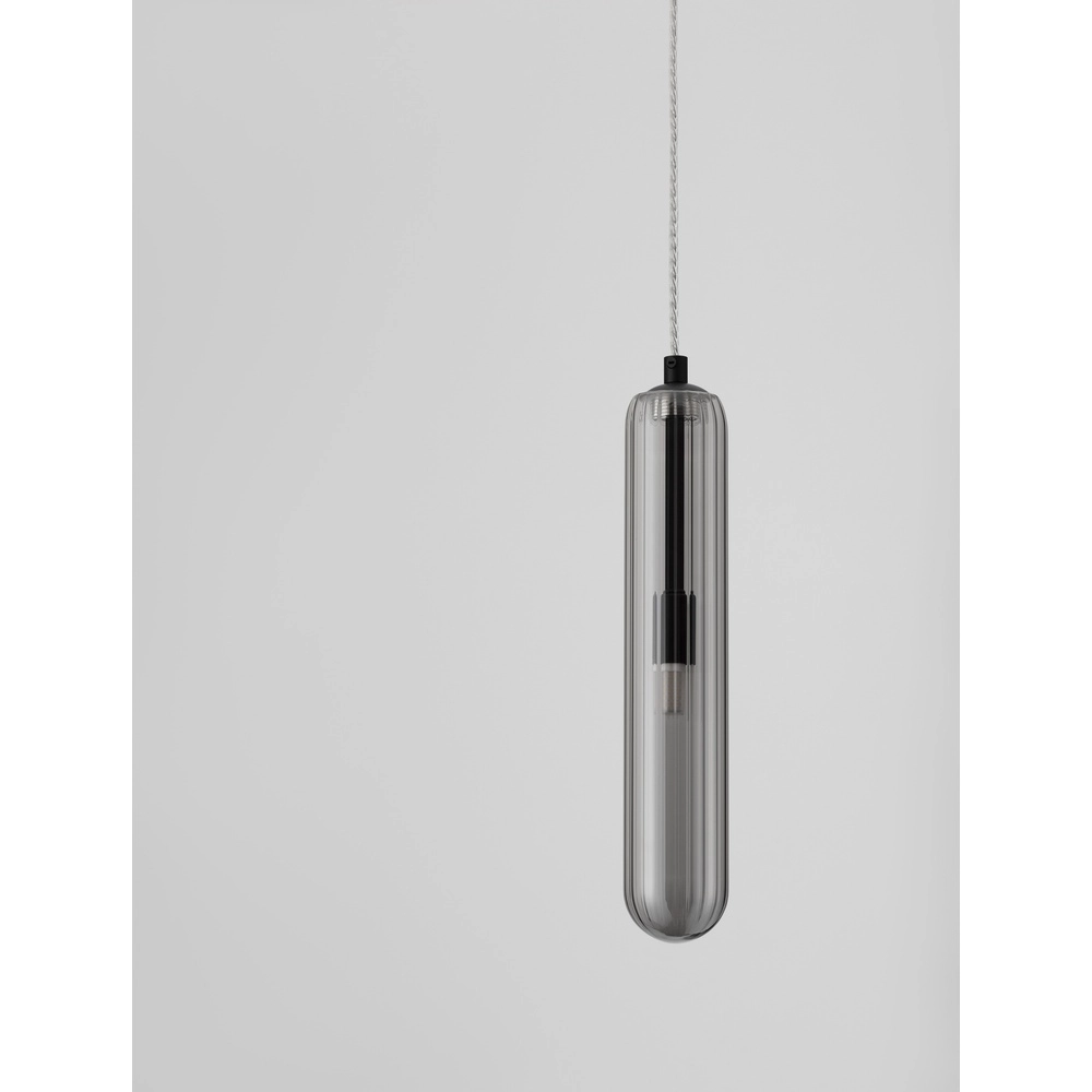 Design-Pendelleuchte Gustave schwarz einfach Lyora 5212017443298