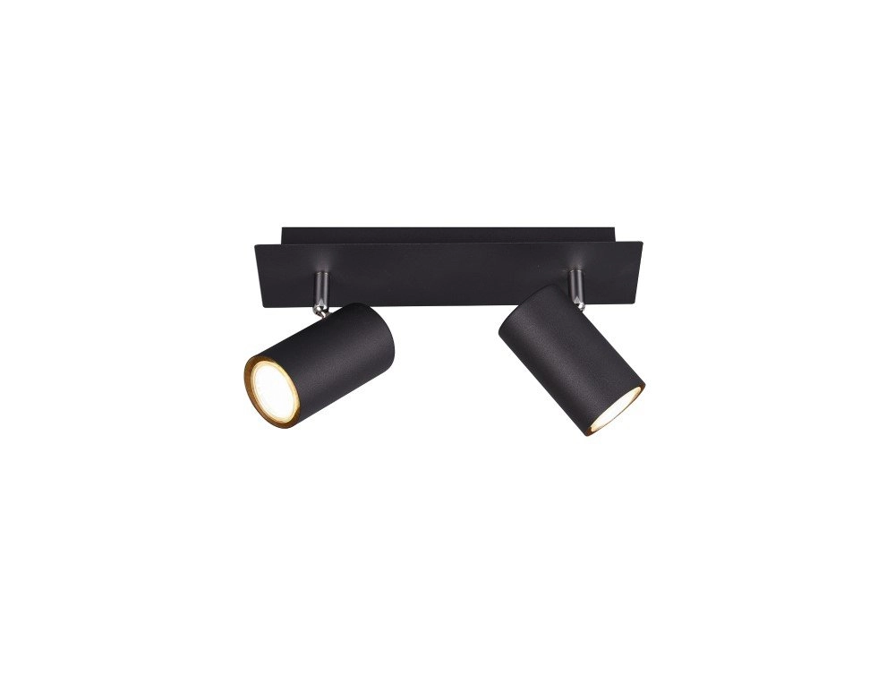 Strahler Marley 2-leichter Matt Black