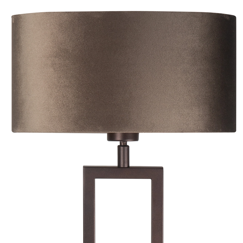 Tischlampe Monza Choco 53cm Highlight 8718379050626