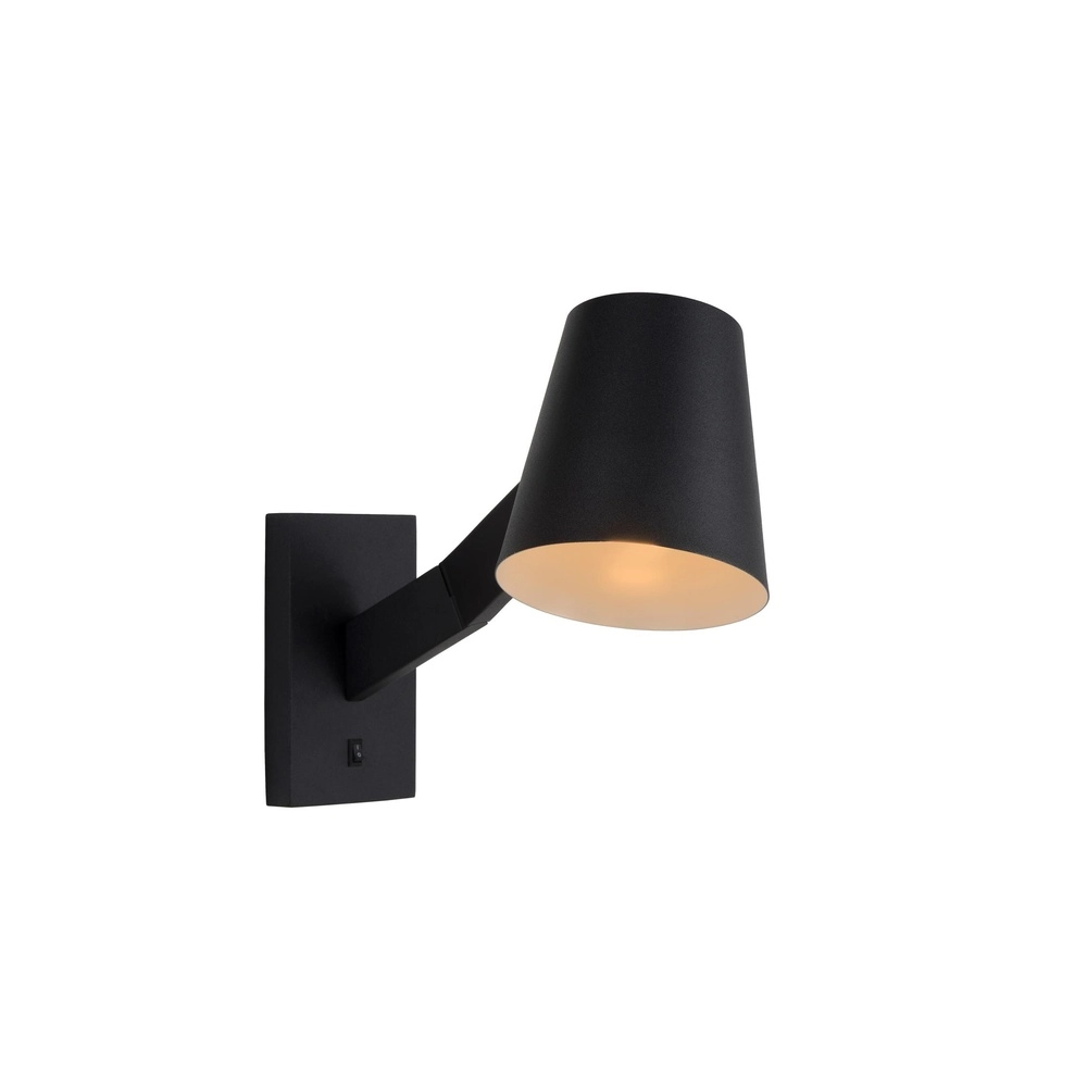 Schwarze Wandlampe Mizuko Konstruktion Lucide 5411212201713
