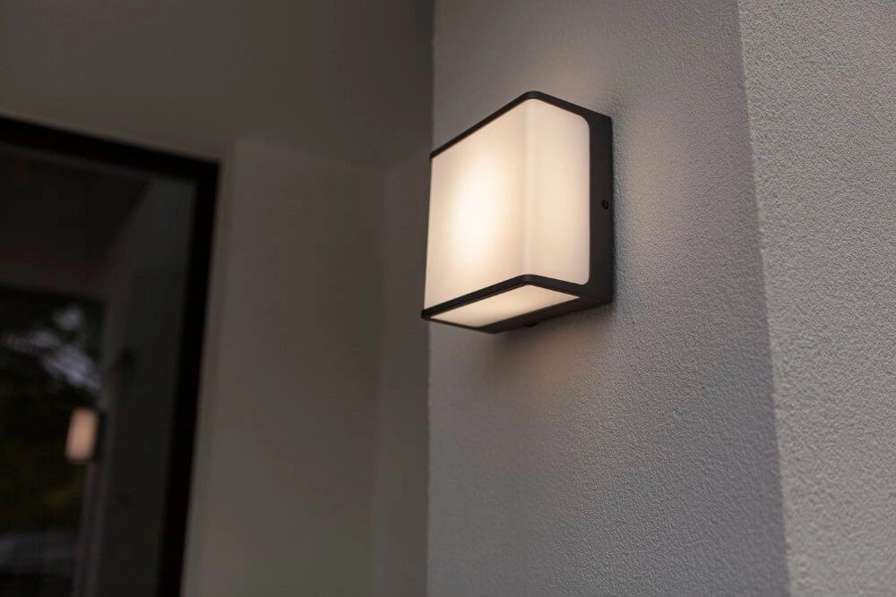Wandlampe Doblo Design Anthrazit Lutec 6939412012476
