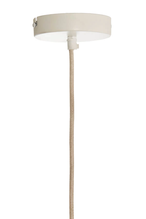 Weiße Pendelleuchte Zubedo Ø 49,5cm Light & Living 8717807706654
