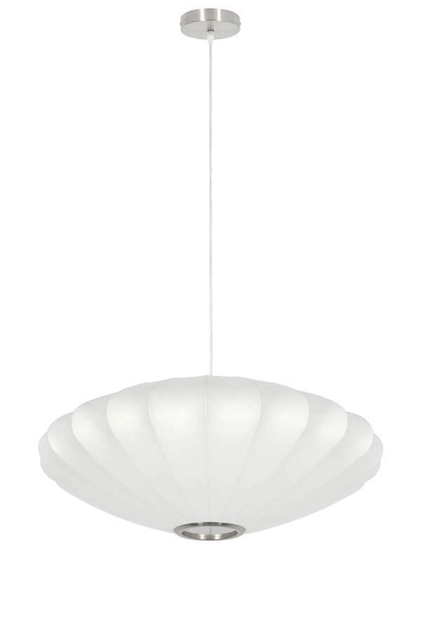Japandi Pendelleuchte Fay Ø 60cm weiß Light & Living 8717807760373