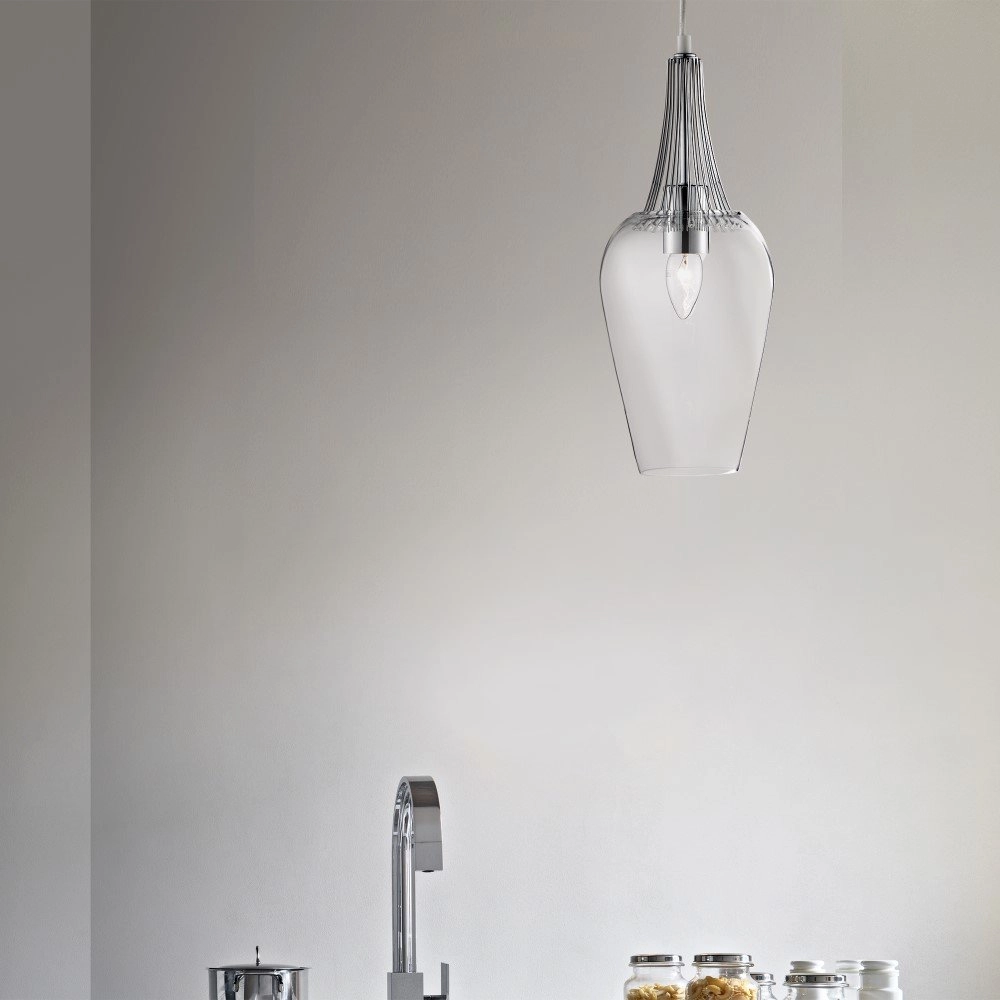 Hängelampe Whisk Ø 16cm Searchlight 5053423037905
