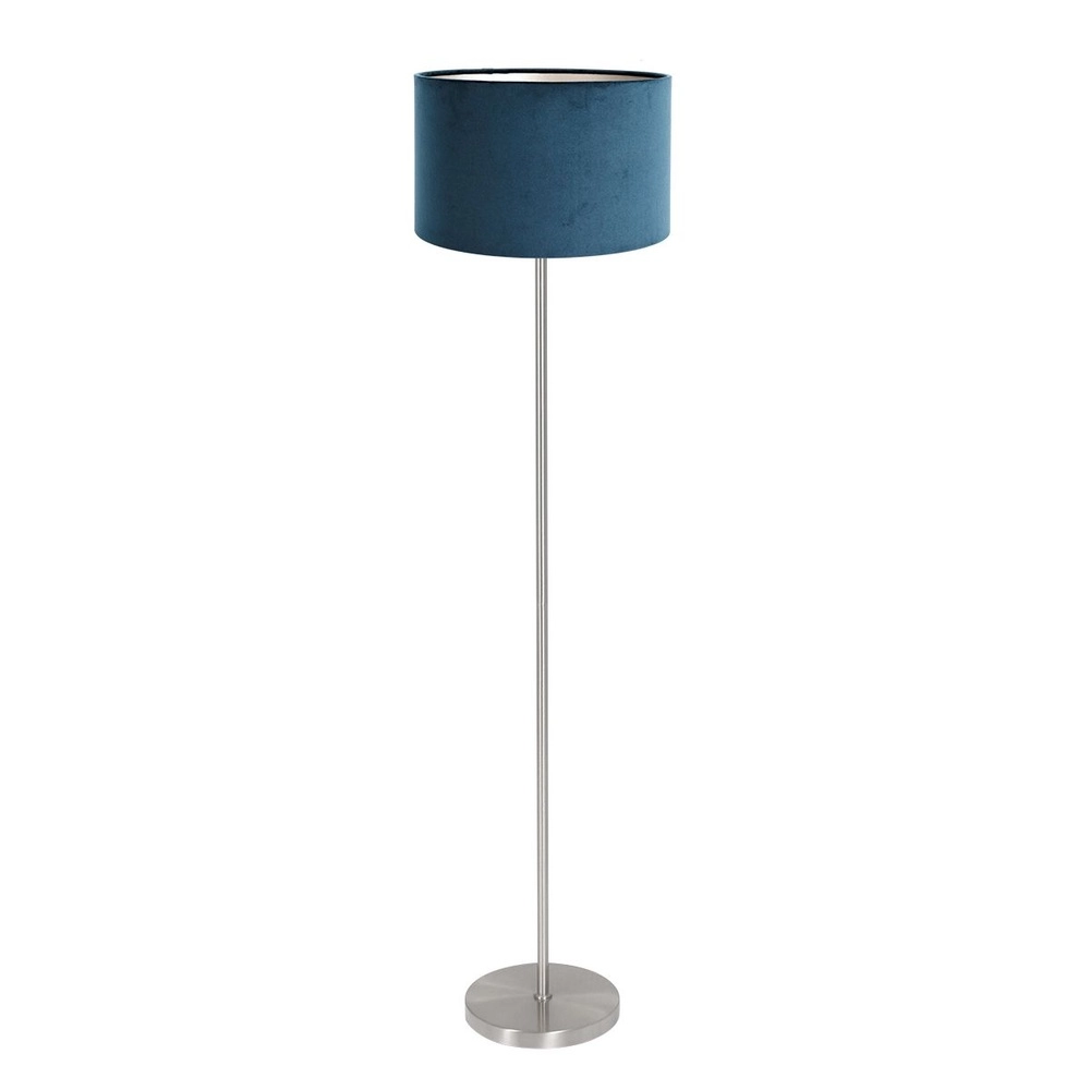 Stehlampe Noor mit blauer Kapuze Steinhauer 8712746182293