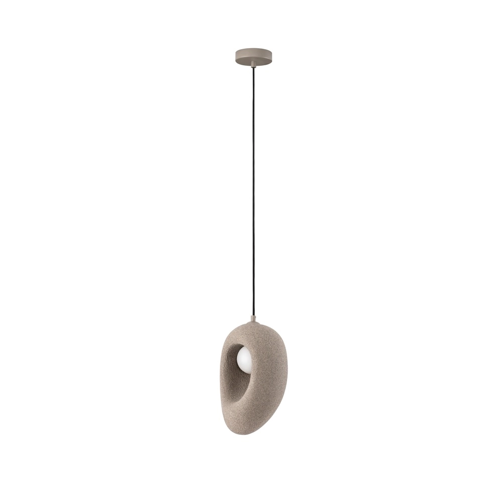 Natürliche Pendelleuchte Tempus braun 30cm Lyora 5212017476845