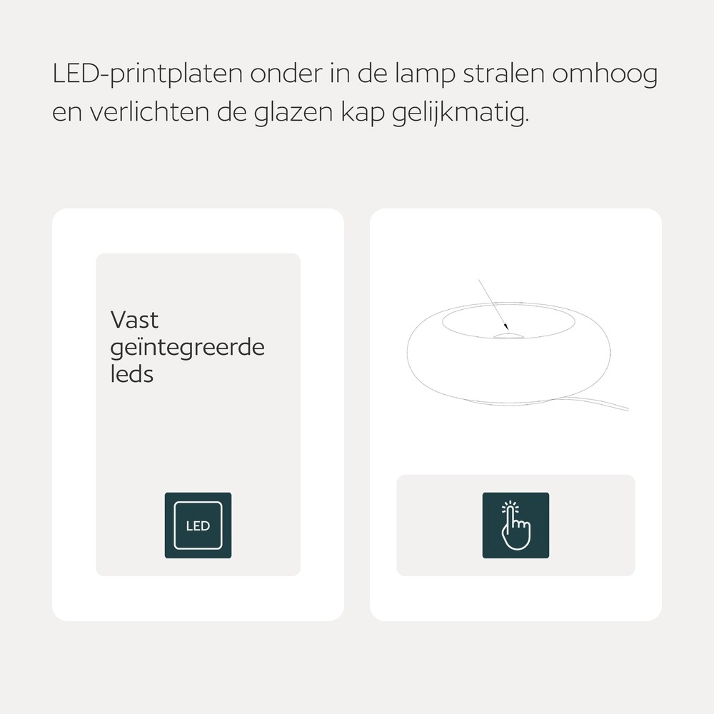 Design-Tischlampe Basile Orange Eglo 9008606404827