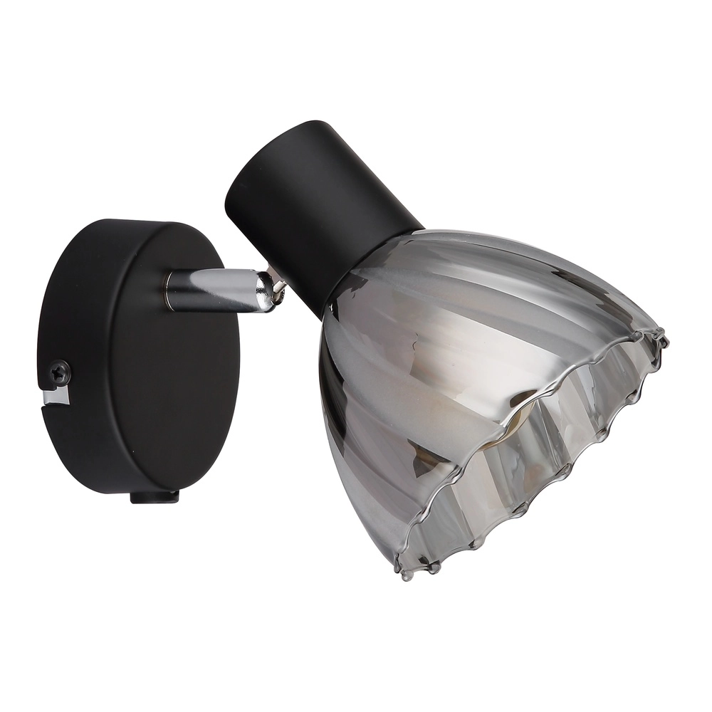 Wandlampe Zachery Schwarz Globo 9007371528493