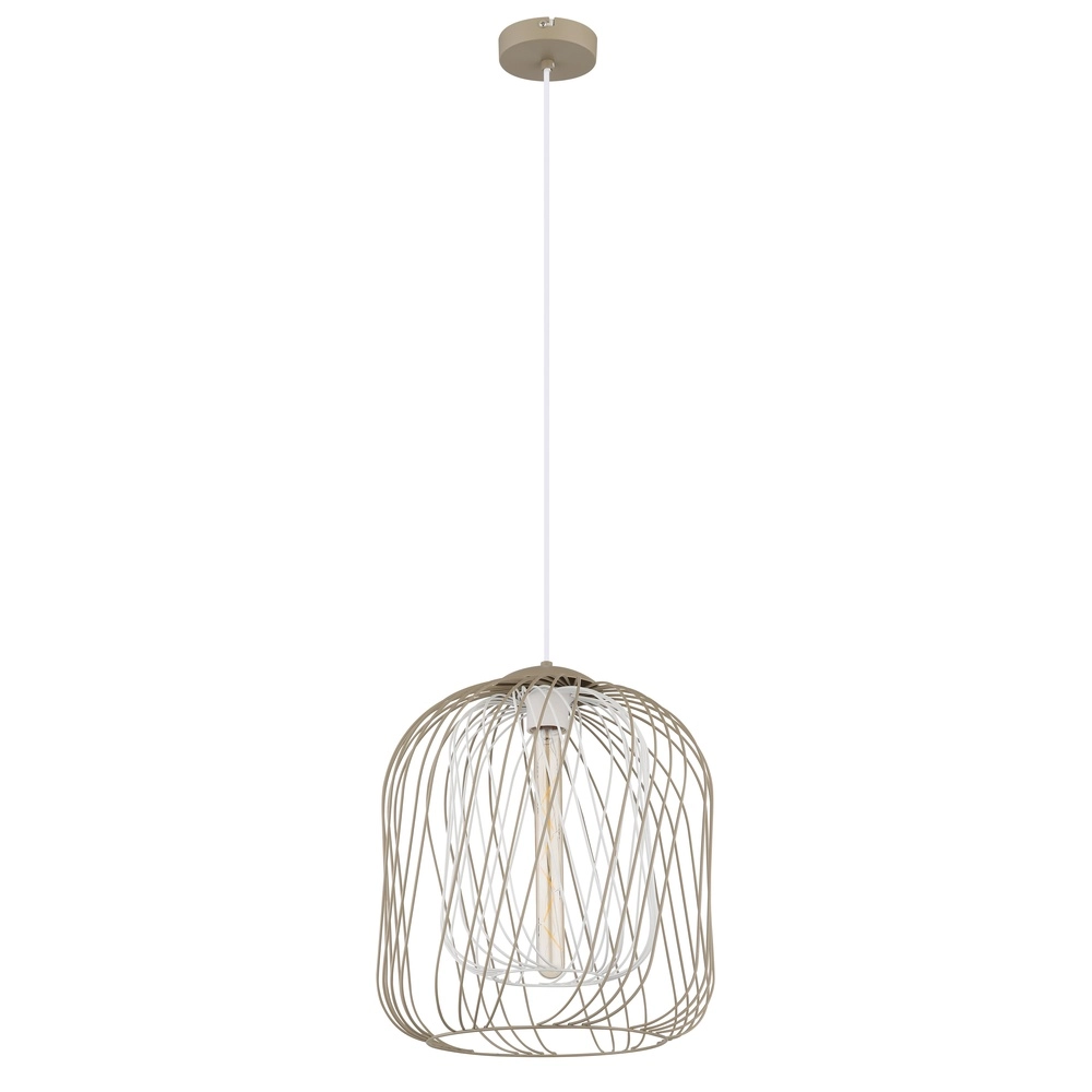 Pendelleuchte Dichti sandbraun Ø 35cm Globo 9007371522354