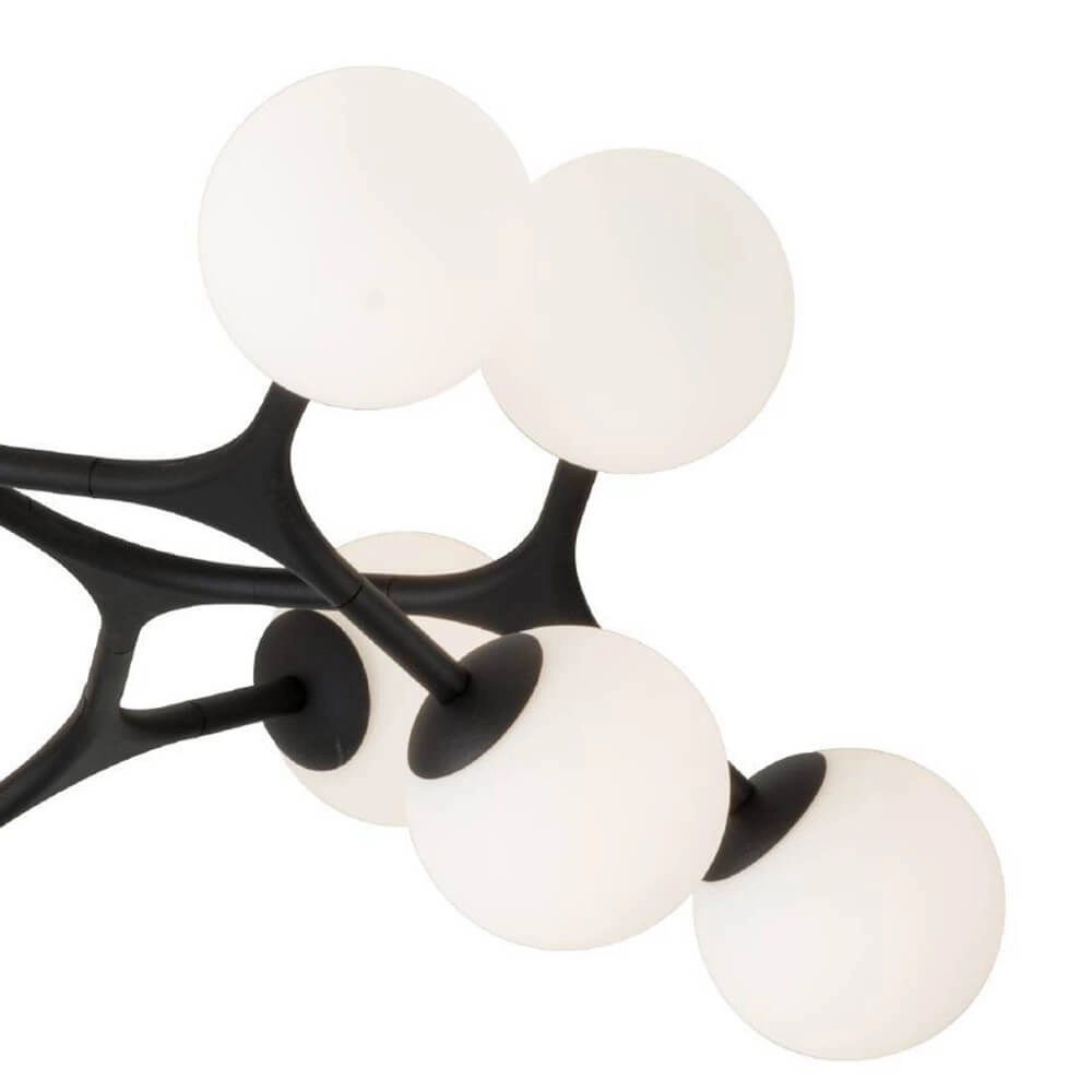 Designer-Deckenleuchte Maragall 12-Licht-Schwarz Stars of Light 9002759395292