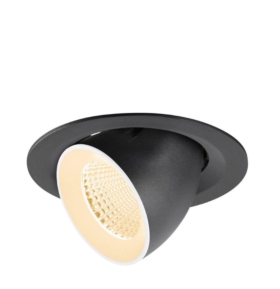 Einbau-Strahler Numinos Gimble M Schwarz/Weiß 2700K - 40gr SLV 4024163312097