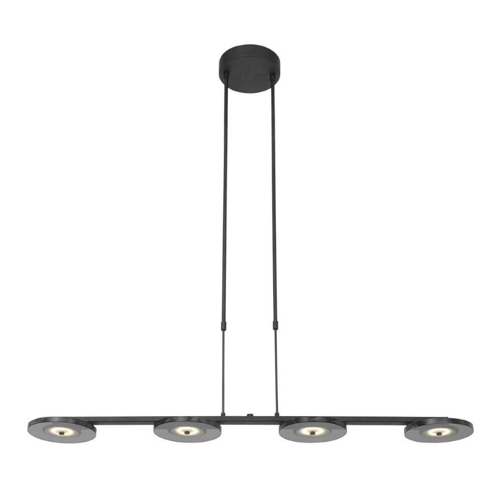 Schwarze LED-Bürolampe Turound Steinhauer 8712746166965