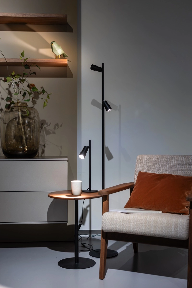 Doppelte LED-Leselampe Liam Schwarz ETH 8720195310662