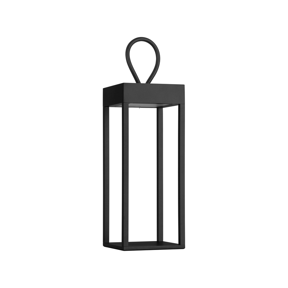 Schwarze Tischleuchte Lucia Wiederaufladbar Lyora 5212017448224