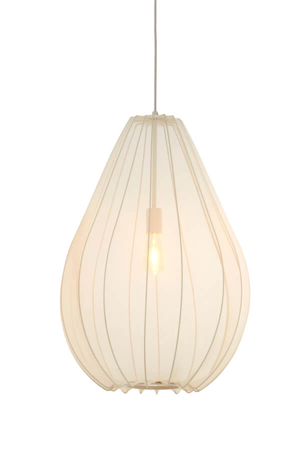 Japandi Pendelleuchte Itela creme Ø 50cm Light & Living 8717807702762