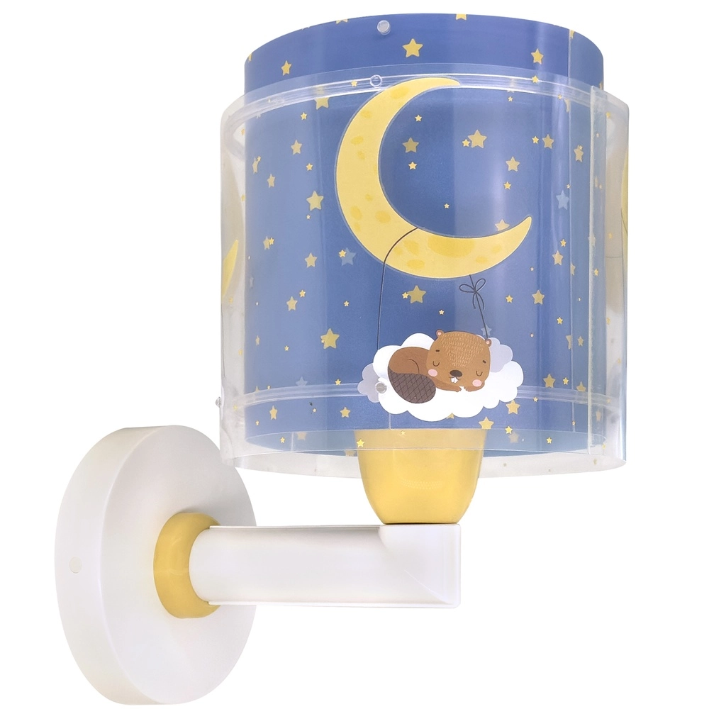 Wandleuchte für Kinderzimmer Moon Dreams blau Dalber 8420406766393