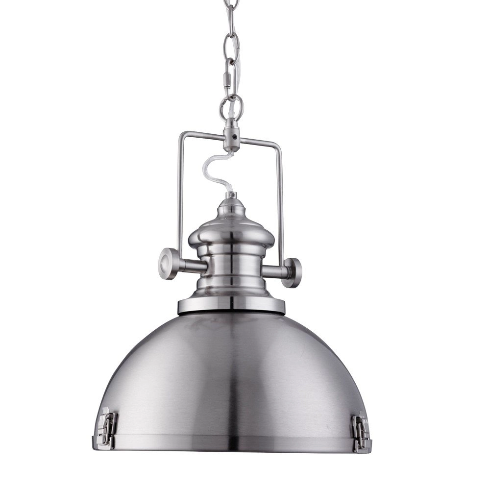 Hängelampe Industrial Pendants Ø 31 cm Silbermatte