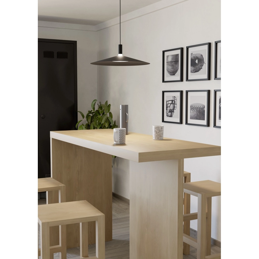 Design-Pendelleuchte Conomavilla-Z Smart Schwarz Eglo 9008606360598