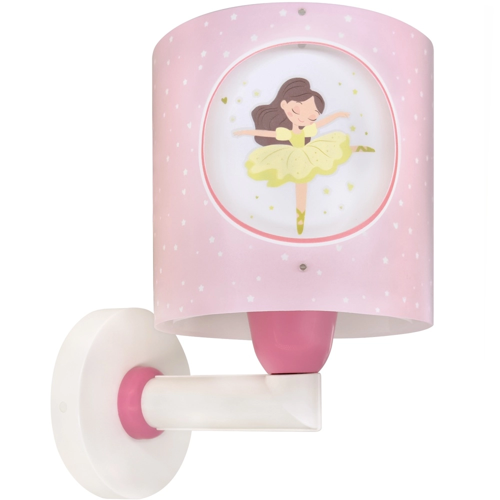 Wandleuchte Princess Dance Pinkes Leuchten im Dunkeln Dalber 8420406609195