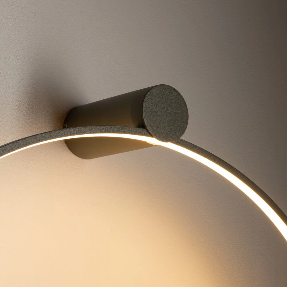 Design-Wandleuchte Circolo M LED olivgrün Lyora 5903139114028