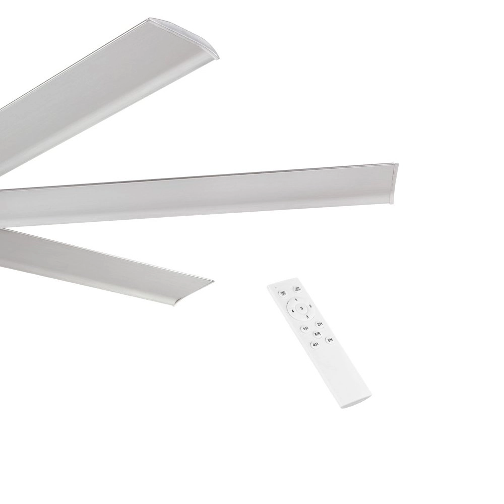 Deckenventilator Azar 60 152 cm metallic-grau Eglo 9002759350215