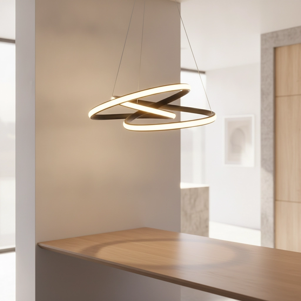 Design-Pendelleuchte Menton schwarz