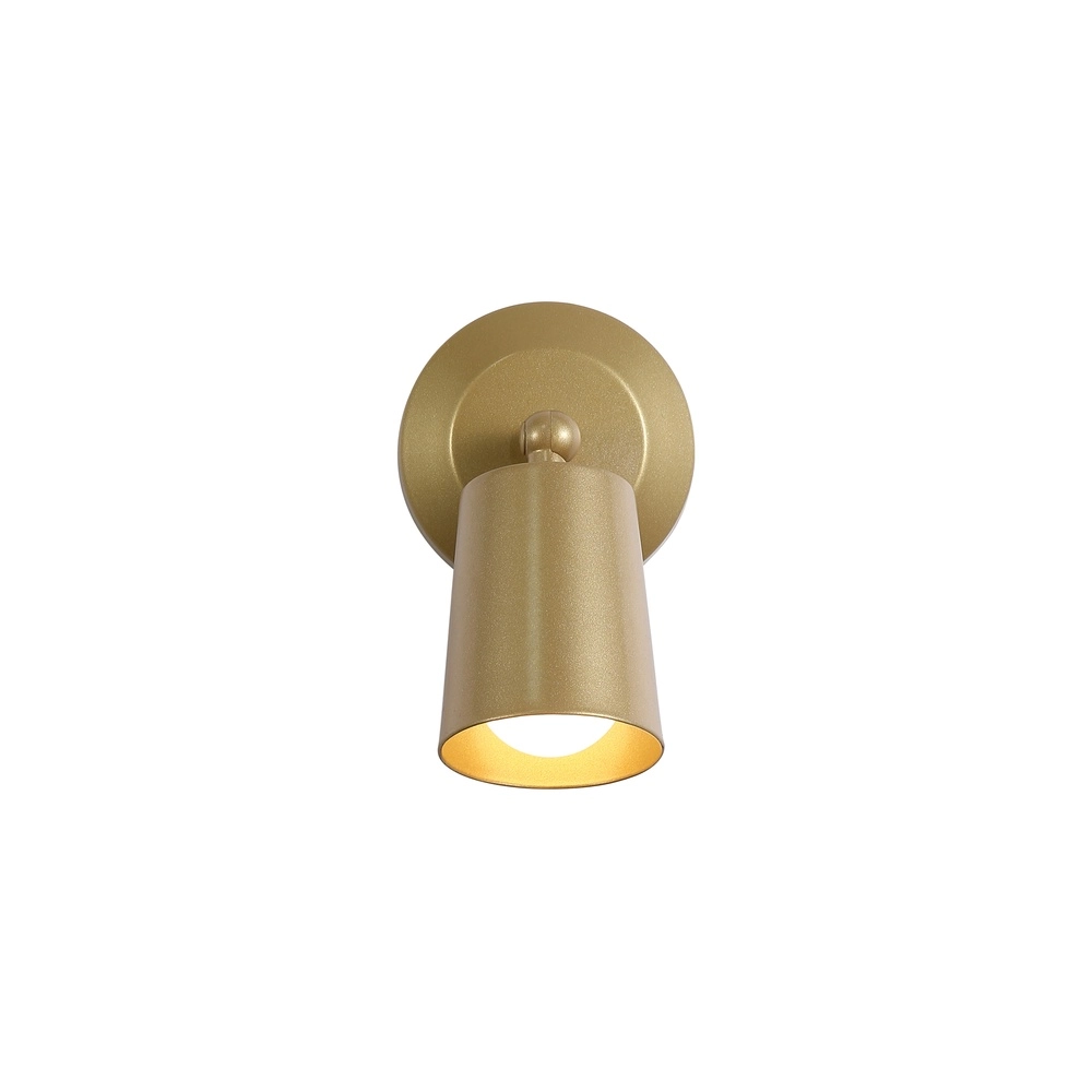 USB wiederaufladbare Wandleuchte Cone Gold